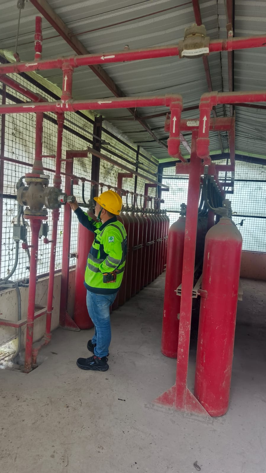 Dokumentasi fire suppression