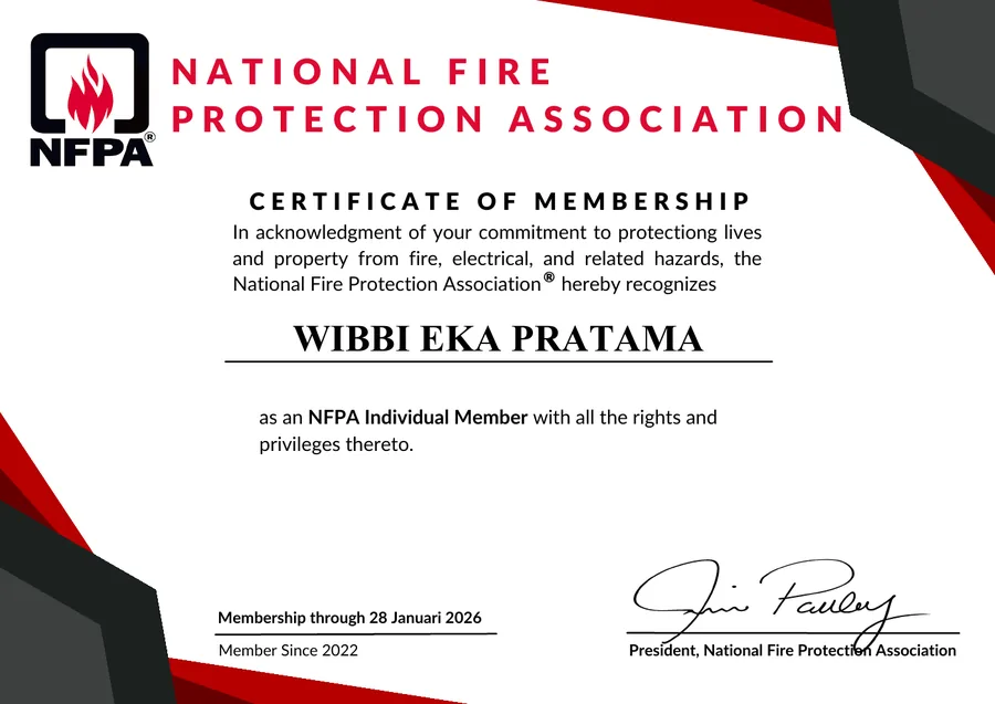 Preview arsip NFPA Individual Membership